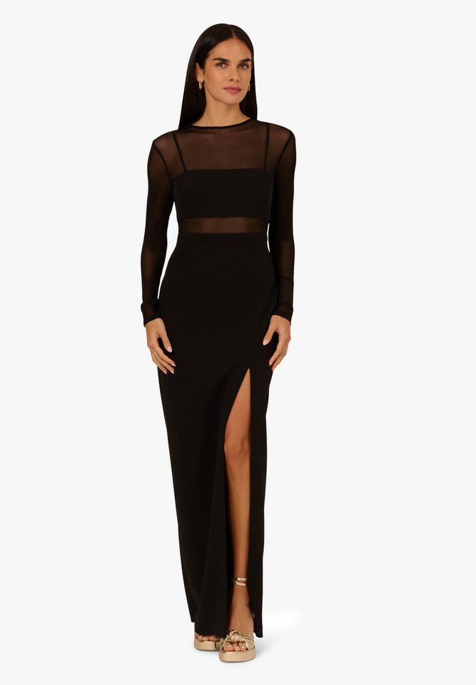 Adrianna Papell Abendkleid Knit Crepe Column Long Dress Elegant, zeitlos, stilvoll von Adrianna Papell