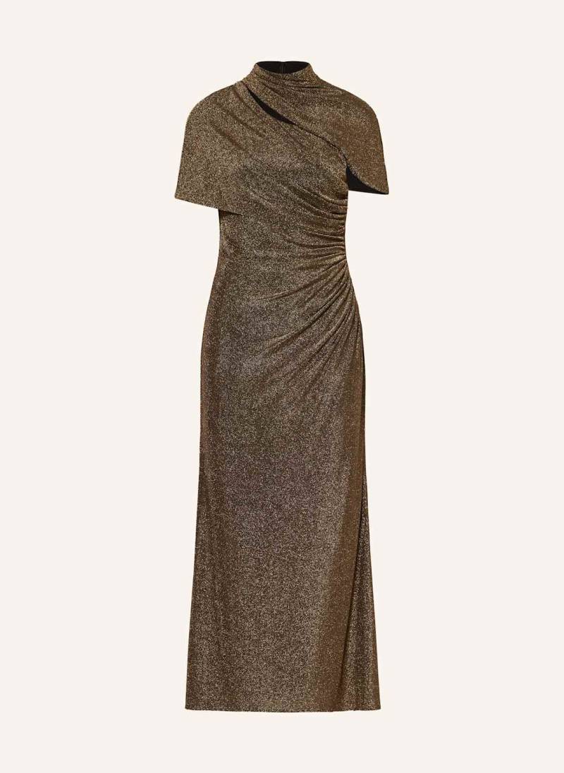Adrianna Papell Abendkleid Mit Glitzergarn Und Cut-Outs gold von Adrianna Papell