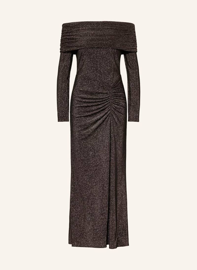 Adrianna Papell Abendkleid Mit Glitzergarn braun von Adrianna Papell