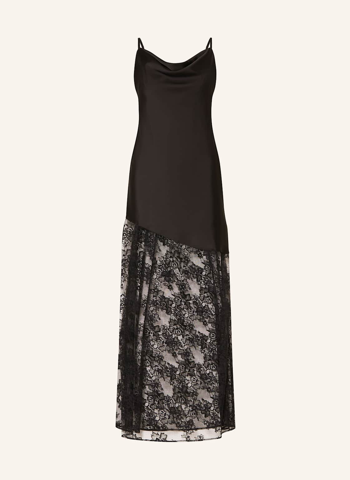 Adrianna Papell Abendkleid Mit Lochspitze schwarz von Adrianna Papell