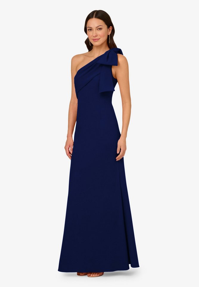 Adrianna Papell Abendkleid Stretch Crepe Long Dress Edel, stilvoll, femininer Chic von Adrianna Papell