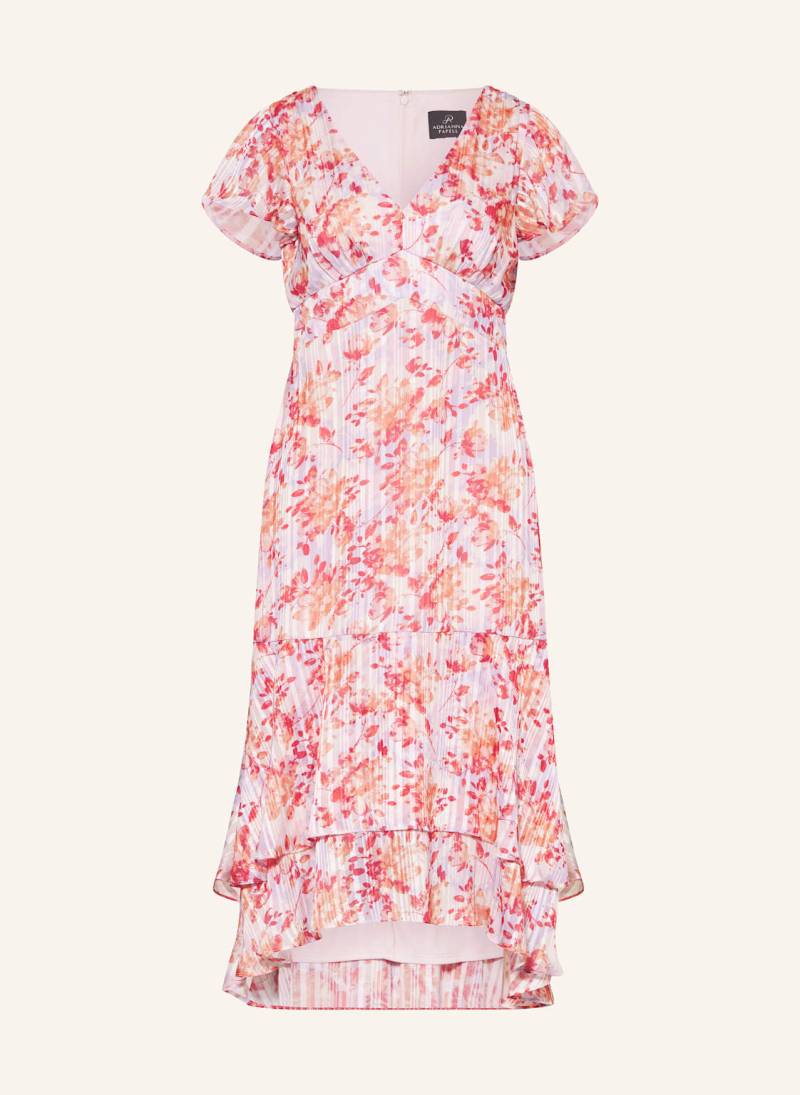 Adrianna Papell Cocktailkleid Mit Glitzergarn Und Volants rosa von Adrianna Papell