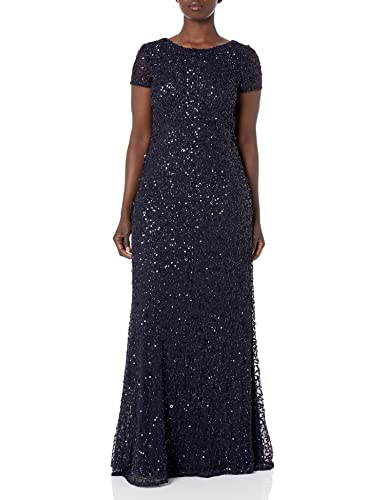 Adrianna Papell Damen 's Dresses, Navy, 42 EU von Adrianna Papell