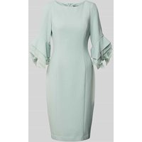Adrianna Papell Knielanges Cocktailkleid mit Rundhalsausschnitt in Mint, Größe 40 Adrianna Papell Knielanges Cocktailkleid mit Rundhalsausschnitt in Mint, Größe 40 von Adrianna Papell