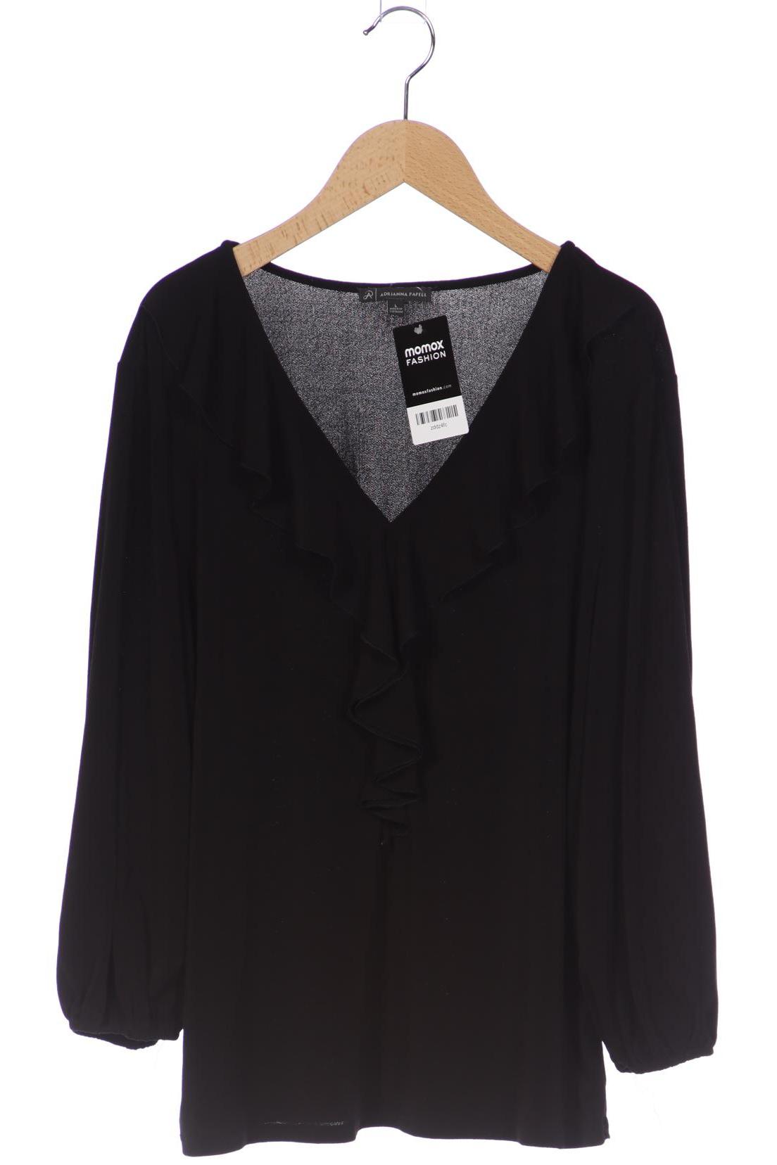 adrianna papell Damen Langarmshirt, schwarz von Adrianna Papell