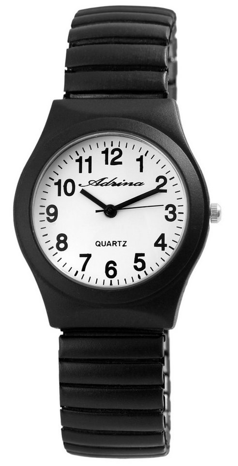 Adrina Quarzuhr Colores Adrina Damenarmbanduhr mit Edelstahlzugband, Ø 34 mm von Adrina