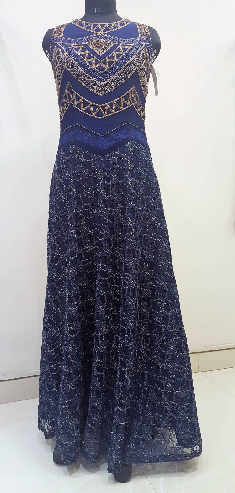 Marineblaues Partykleid Kleid - /Luxuskleidung von AdritiCouture