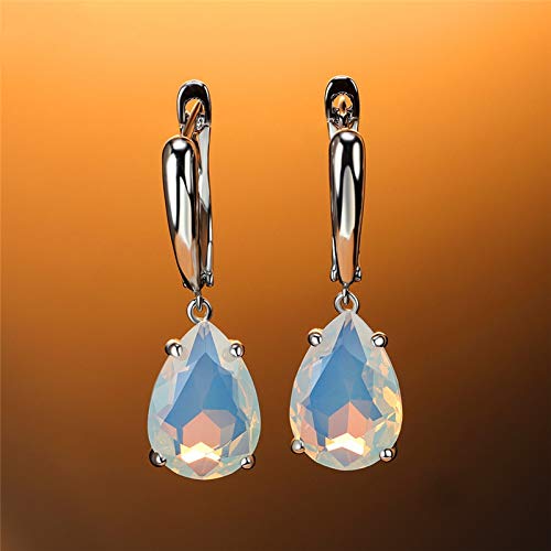 AdronQ Ohrringe Ohrstecker Ohrhänger Frauen Wassertropfen Mondstein Ohrringe 925 Silber Rose Gold Weiß Stein Creolen Retro Party Schmuck AdronQ Ohrringe Ohrstecker Ohrhänger Frauen Wassertropfen Mondstein Ohrringe 925 Silber Rose Gold Weiß Stein Creolen Retro Party Schmuck von AdronQ