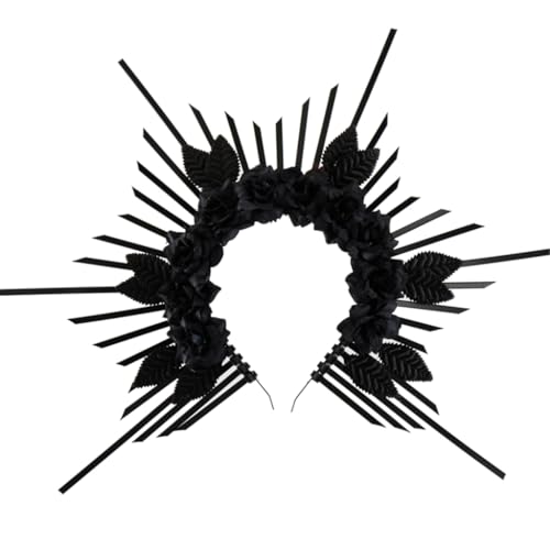 Adrosstoller Vielseitiges Halloween-Stirnband, dekorative Kopfbedeckung zum Basteln von einzigartigen Kopfbedeckungen und Kostümen, Party-Kopfbedeckung von Adrosstoller