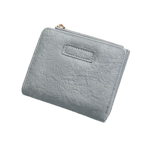 Adsfvs Damen-Geldbörse, Bifold-Geldbörse Damen - Mehrzweck-Geldbörse mit Ausweisfenster,Bifold-Geldbörse mit Sichtfenster, Clutch-Organizer, Kartenetui, Geldbörse mit Reißverschlusstasche, Kartenetuis von Adsfvs
