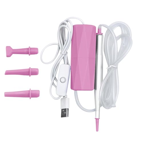 Adsfvs Nagelpunktier-Werkzeug | USB-Elektrische Vakuum-Nagelpunktier-Stift,Manuelles Bastel Zubehör Für Anfänger Erwachsene Kinder Anwendung von Adsfvs