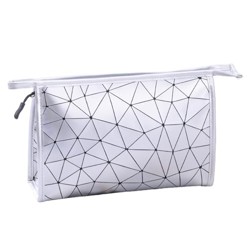 Adsfvs Reise-Make-up-Organizer, Make-up-Aufbewahrungstasche,Frauen-Reißverschluss-Beutel-Organisator-Kasten - Tragbare Reisekosmetiktasche aus wasserdichtem PU-Leder mit großem Fassungsvermögen und von Adsfvs