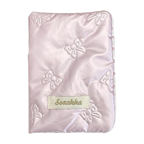 Adsfvs Reisepasshülle mit Schleife,Reisepasshülle mit Schleife,Leder-Reisepasshülle mit Mehreren Kartenfächern | Reisepasshülle, Reisebrieftasche, Schleife, Passbuchschutz für Frauen und Erwachsene von Adsfvs