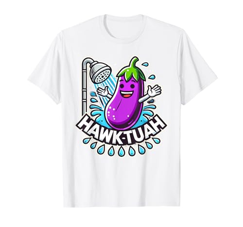 Hawk Tuah Meme Eggplant Joke TShirt For Men Women Huck Tua T-Shirt Hawk Tuah Meme Eggplant Joke TShirt For Men Women Huck Tua T-Shirt von Adult Humor Meme Merch Tees And Stuff