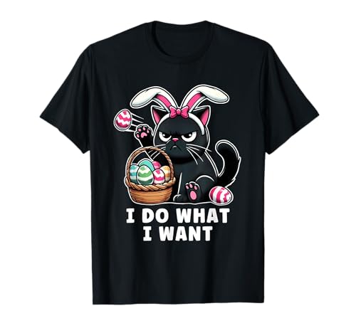 Ostern Katze Ostern Männer Frauen Ehemann Erwachsene T-Shirt von Adults Easter Cat Designs