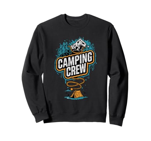 Camping Crew Outdoor Fun Kinder und Erwachsene Familie Matching Sweatshirt von Adventure Family Camping Apparel Co. for All Ages