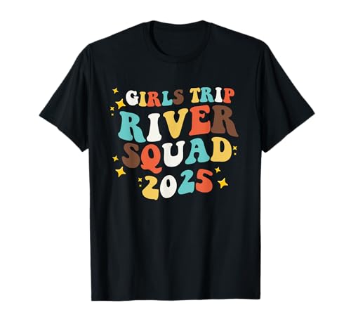 Trip River Squad 2025 für Mädchen T-Shirt von Adventure Squad Tees