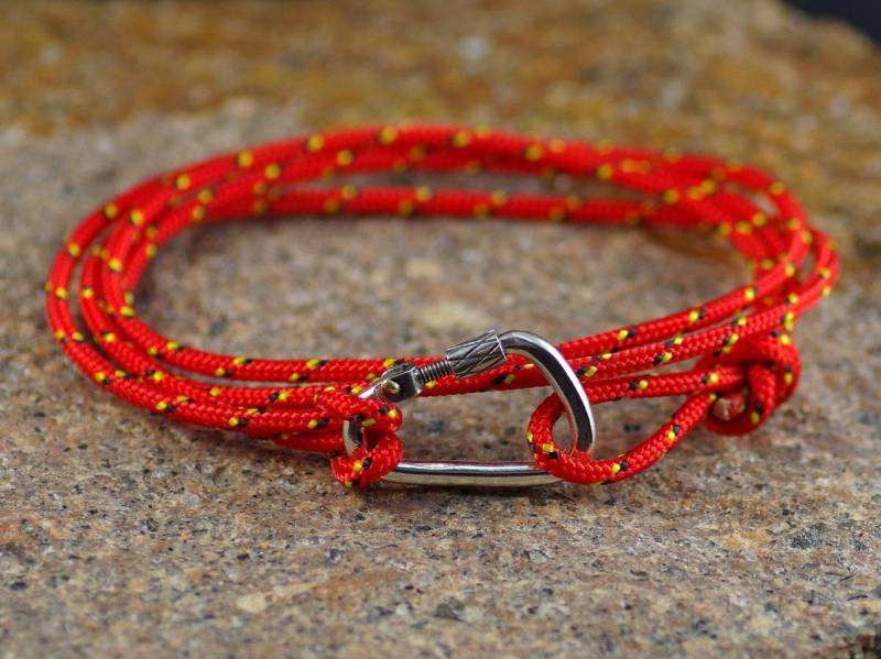 Bergsteiger-Karabiner - Doppelwickelarmband Aus 925Er Silber Hergestellt in Italien Bergsteiger-Karabiner - Doppelwickelarmband Aus 925Er Silber Hergestellt in Italien von AdventureJewel
