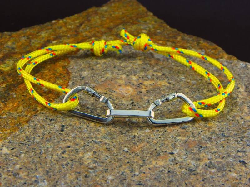 Climber Quickdraw Karabinerarmband - 925 Silber ~ I'm Climber Jewels Hergestellt in Italien Climber Quickdraw Karabinerarmband - 925 Silber ~ I'm Climber Jewels Hergestellt in Italien von AdventureJewel