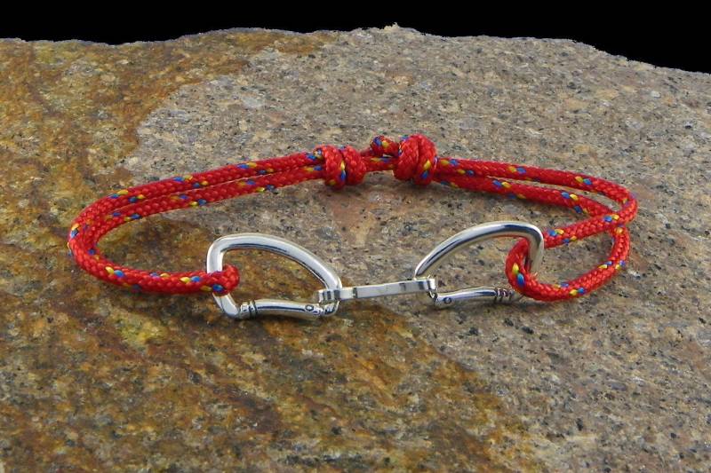 Climber Quickdraw Karabinerarmband - 925 Silber ~ I'm Climber Jewels Hergestellt in Italien Climber Quickdraw Karabinerarmband - 925 Silber ~ I'm Climber Jewels Hergestellt in Italien von AdventureJewel