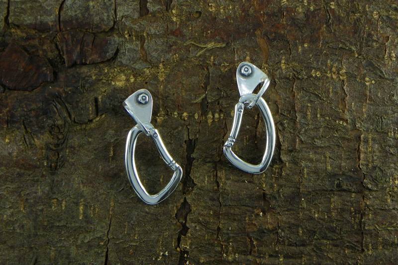 Karabiner + Spieß - Große Version Kletterohrringe Aus 925Er Silber Made in Italy Karabiner + Spieß - Große Version Kletterohrringe Aus 925Er Silber Made in Italy von AdventureJewel