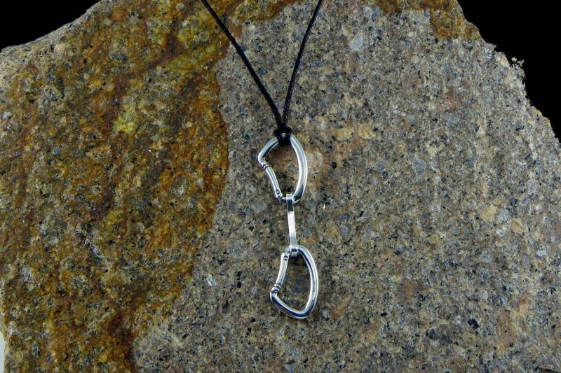 Karabiner Quickdraw Large - Anhänger Aus 925Er Silber Climber Jewels Made in Italy von AdventureJewel