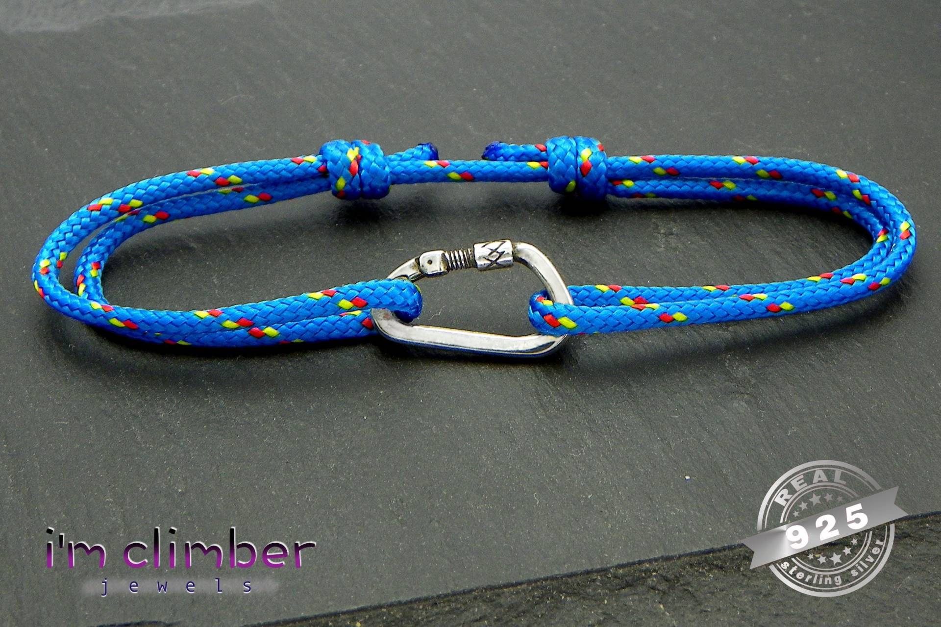 Kletter-Karabiner-Armband - 925Er Silber Made in Italy Kletter-Karabiner-Armband - 925Er Silber Made in Italy von AdventureJewel