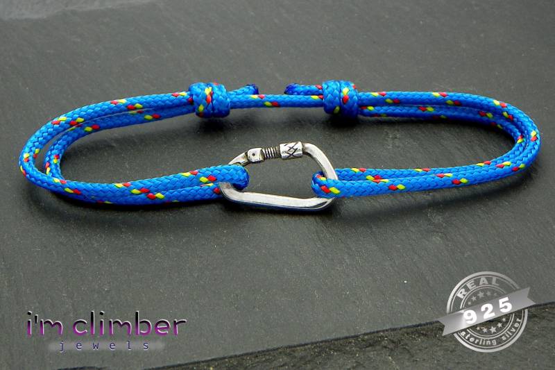 Kletter-Karabiner-Armband - 925Er Silber Made in Italy Kletter-Karabiner-Armband - 925Er Silber Made in Italy von AdventureJewel