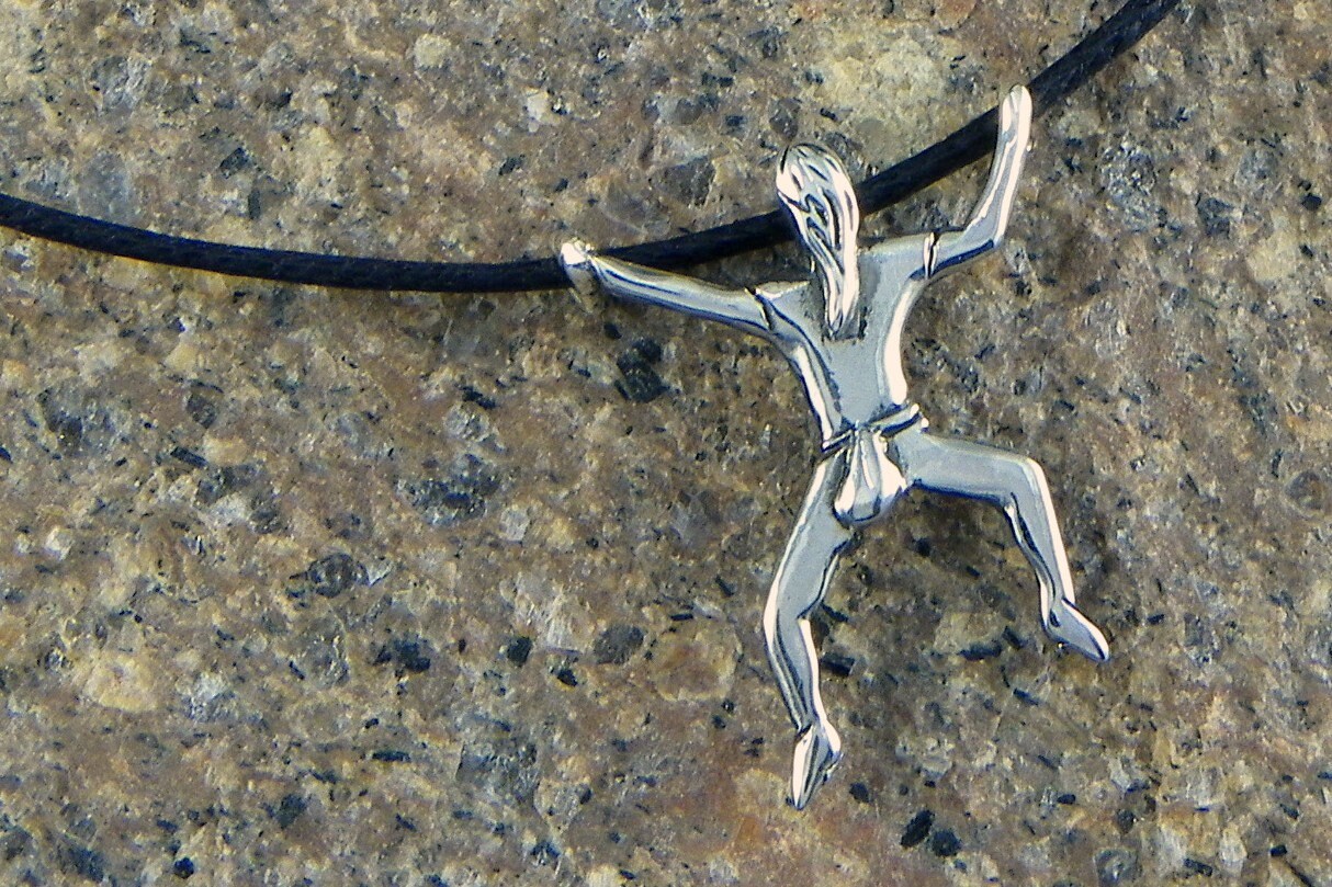 Seilkletterer-Anhänger, 925Er Silber - Kletterer I'm Climber Jewels Made in Italy Seilkletterer-Anhänger, 925Er Silber - Kletterer I'm Climber Jewels Made in Italy von AdventureJewel