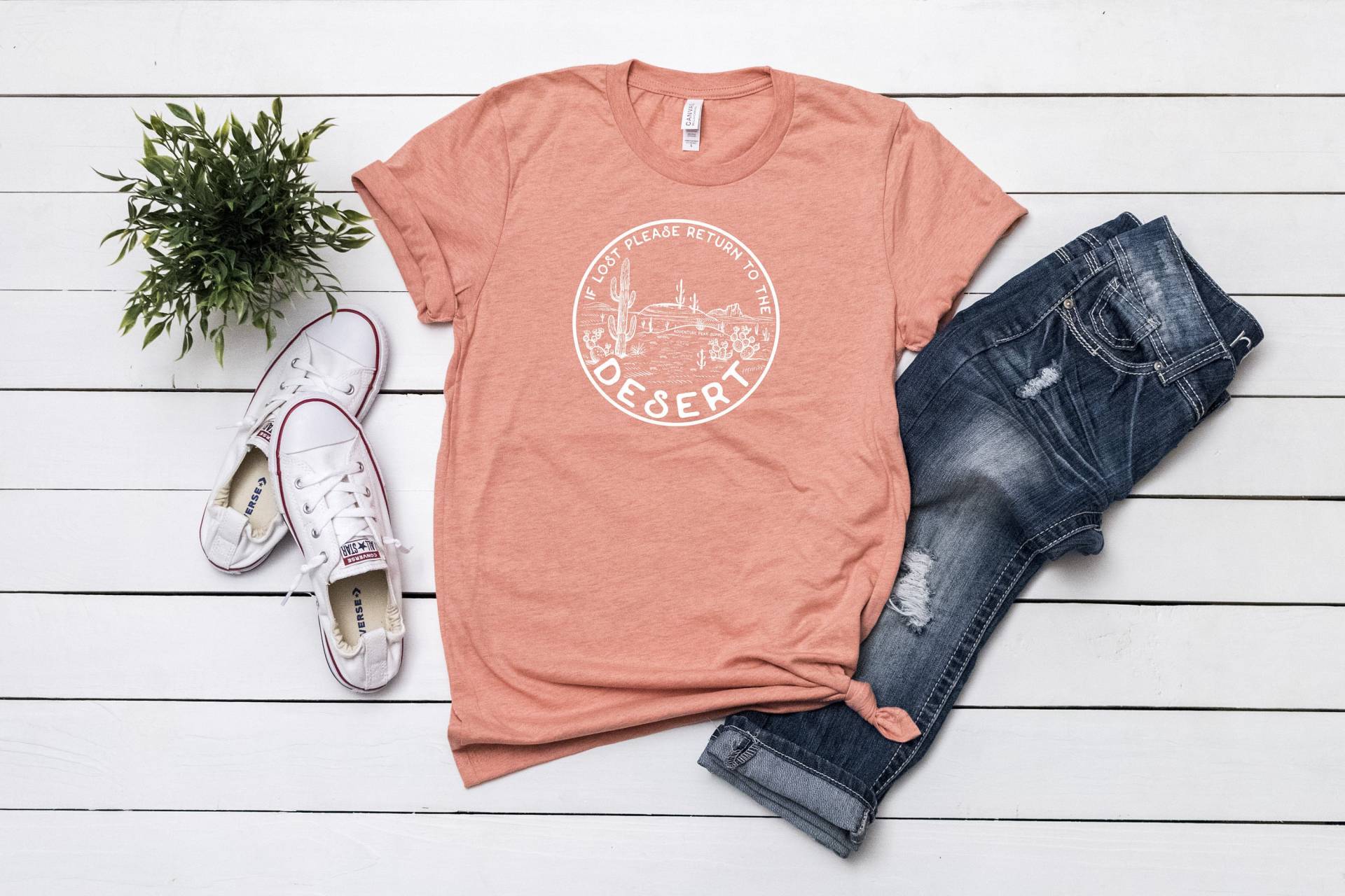 Wenn Verloren, Bitte Kehre in Die Wüste Zurück - Kaktus, Zion, Moab, Bögen, Wüsten Shirt, Unisex, Lustiges Abenteuer, Wüstengeschenk, Wüstenbewohner von AdventurePeakSupply