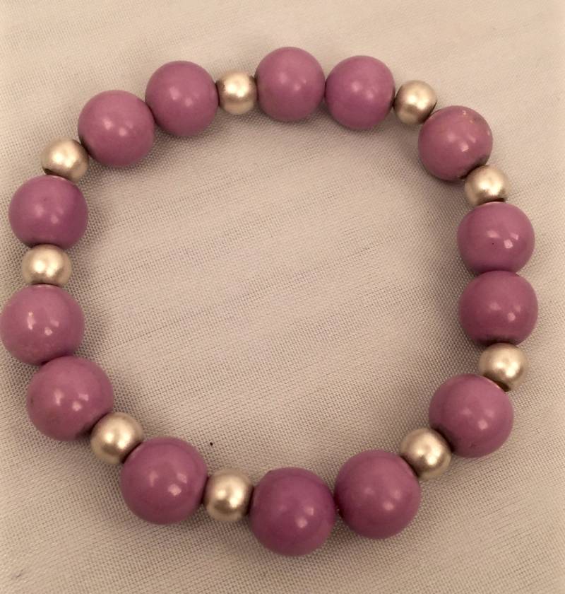 Phosphosiderit Mit Gebürstetem Sterling Silber Armband von Adyllic