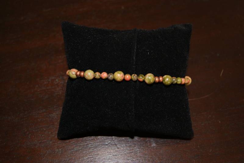 Unikit Und Kupfer Perlenarmband von Adyllic