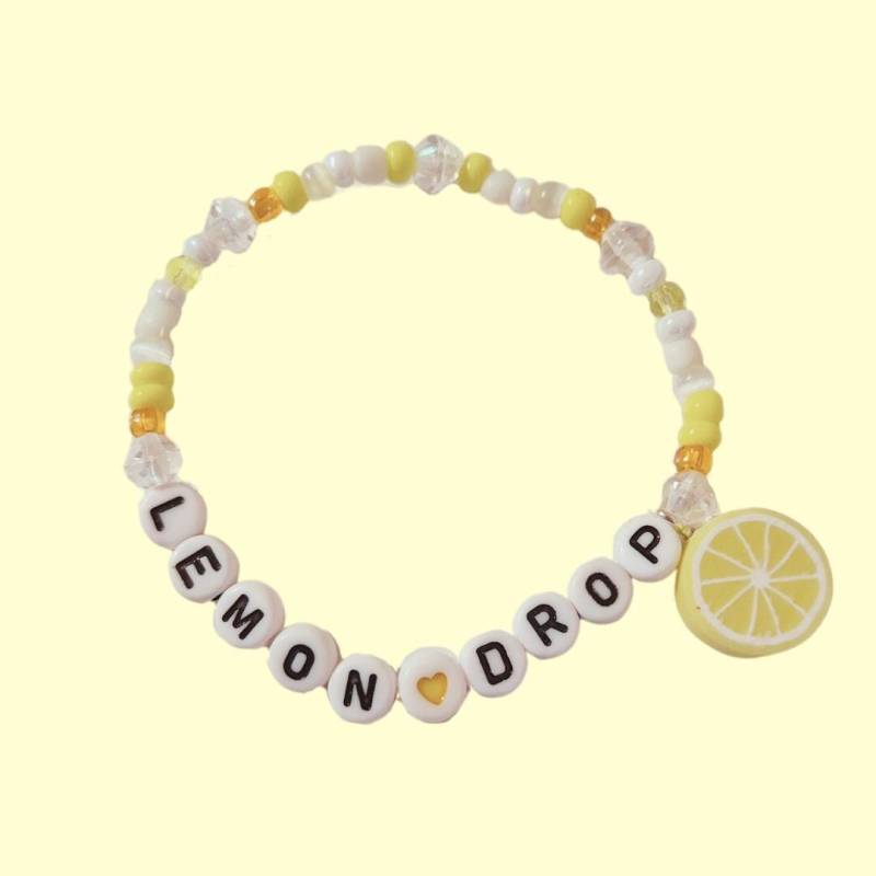 Ateez Lemon Drop Inspiriertes Armband Perlen Für K-Pop Fans von AediPop