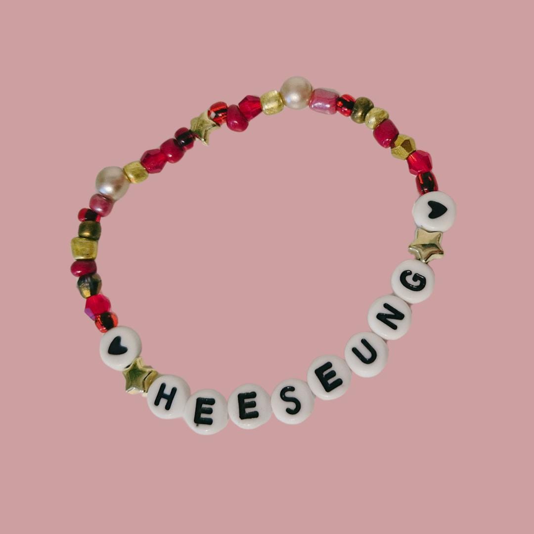 Enhypen Heeseung Inspiriertes Armband Perlen Für K-Pop Fans von AediPop