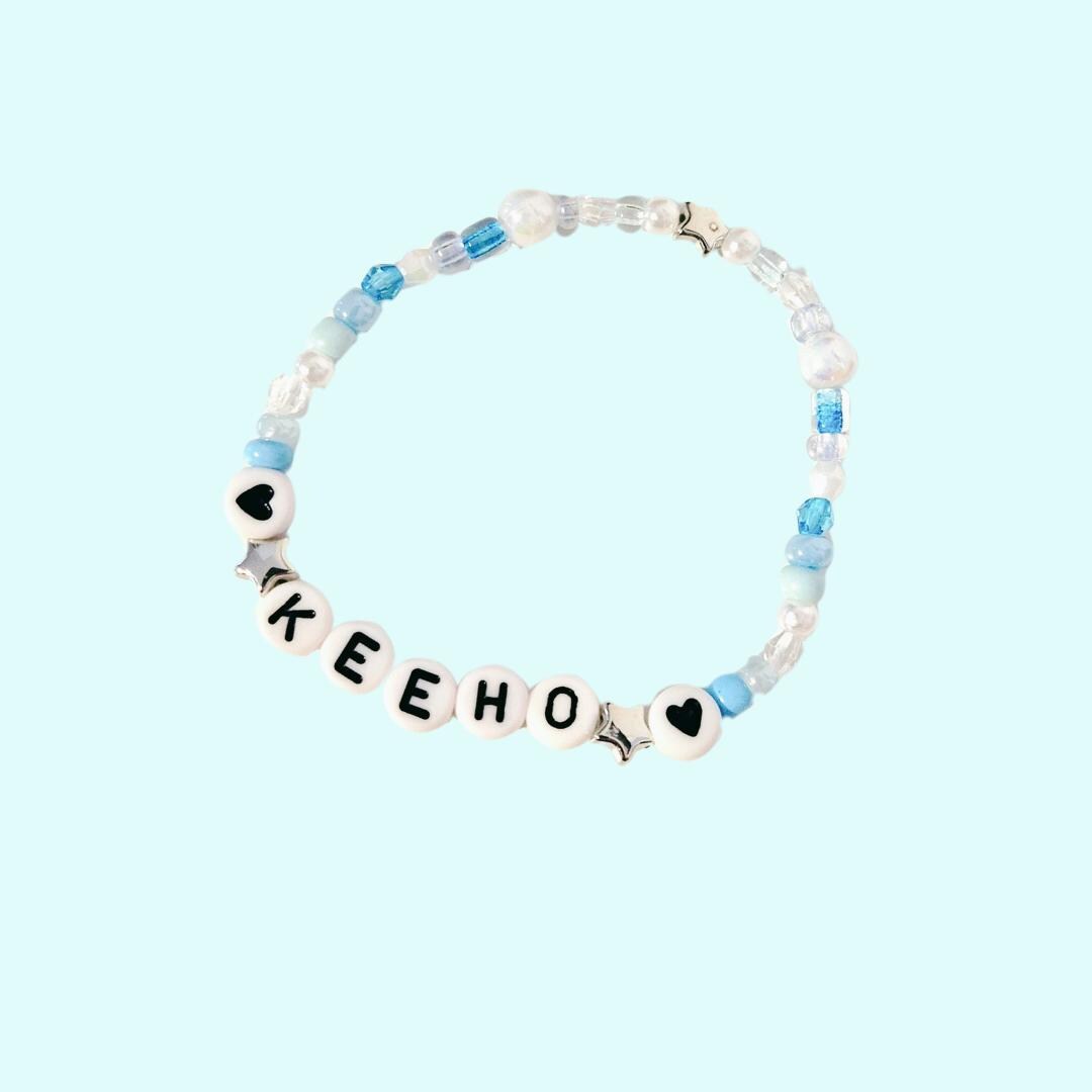 P1Harmony Keeho Inspiriertes Armband Perlen Für K-Pop Fans von AediPop