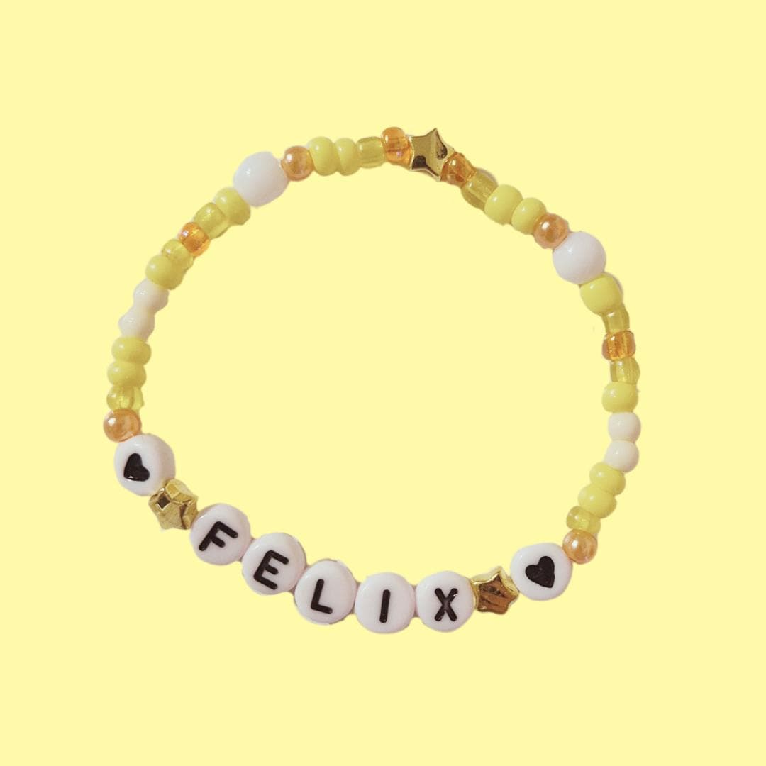 stray Kids Bbokari Felix Skzoo Inspiriertes Armband Perlen Für K-Pop Fans stray Kids Bbokari Felix Skzoo Inspiriertes Armband Perlen Für K-Pop Fans von AediPop