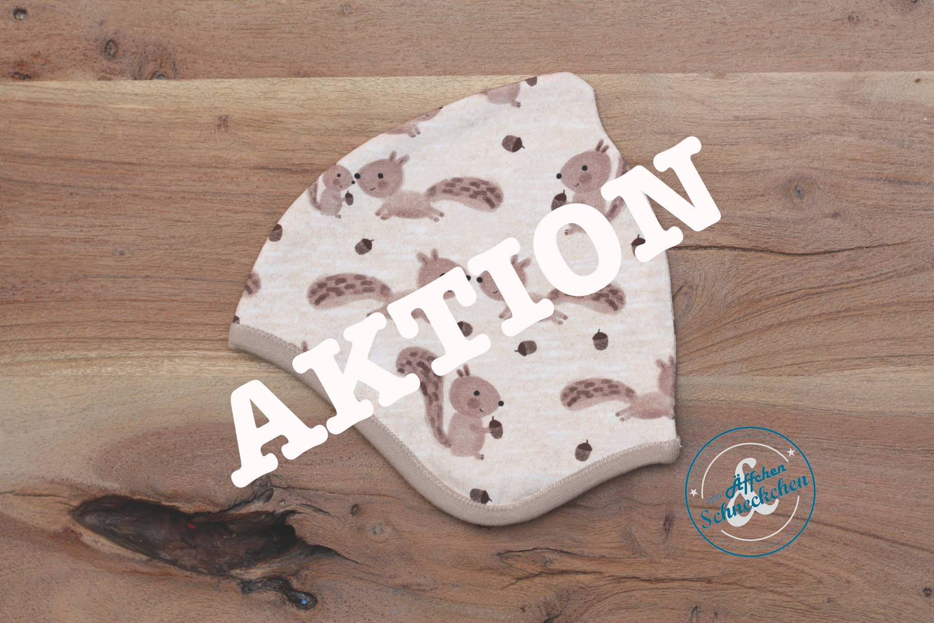 Aktion - Babymütze Wendezipfelmütze Zipfelmütze Mütze Ku 34-56 Übergangsmütze von AeffchenSchneckchen