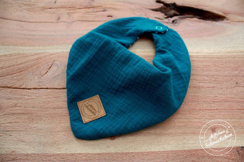 Halstuch Aus Musselin - Musselintuch Versch. Farben 0-2 Jahre von AeffchenSchneckchen