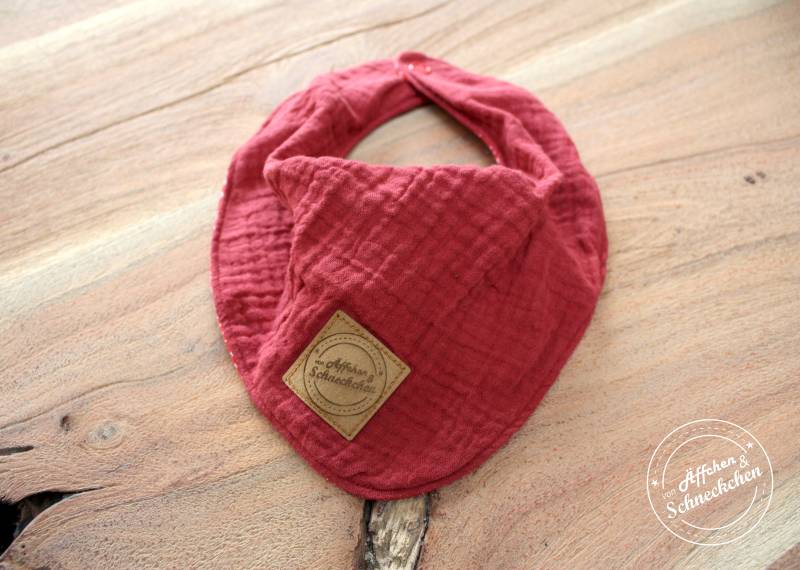 Halstuch Aus Musselin - Musselintuch Versch. Farben 0-2 Jahre von AeffchenSchneckchen