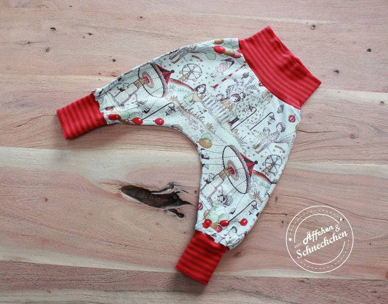 Pumphose - Mitwachshose Babyhose Hose Tragehose Gr. 44-104 Tragetuch Bio Pumphose - Mitwachshose Babyhose Hose Tragehose Gr. 44-104 Tragetuch Bio von AeffchenSchneckchen