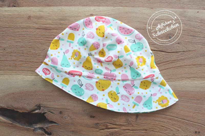 Sonnenhut - Sonnenmütze Sonnenschutz Sommermütze Ku 39-54 von AeffchenSchneckchen