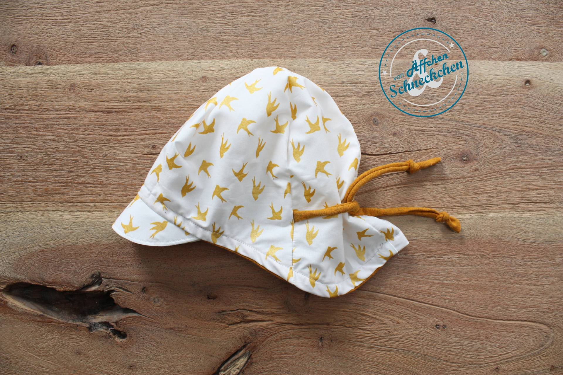 Sonnenhut - Sonnenmütze Sonnenschutz Sommermütze Sommer Baumwolle Schwalben Elefanten Ku 45-54 Sonnenhut - Sonnenmütze Sonnenschutz Sommermütze Sommer Baumwolle Schwalben Elefanten Ku 45-54 von AeffchenSchneckchen