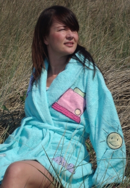 Badjas Rise and Shine / Aegean Apparel badjas - One Size Kort von Aegean Apparel