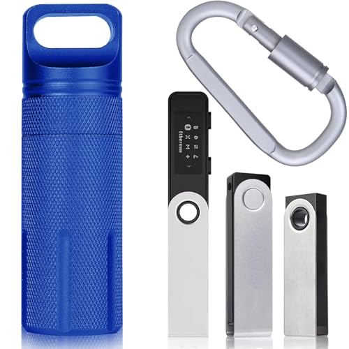 Aenllosi Tasche für Ledger Nano X/Nano S/Nano S Plus Hardware-Wallet,Blau.(Nur Tasche) von Aenllosi