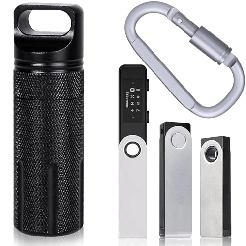 Aenllosi Tasche für Ledger Nano X/Nano S/Nano S Plus Hardware-Wallet,Schwarz.(Nur Tasche) von Aenllosi