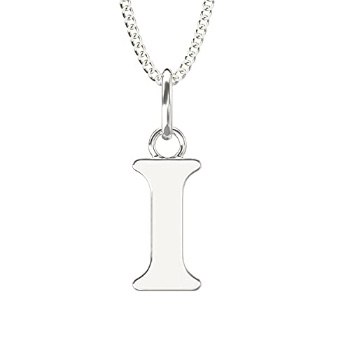 Aeon Jewellery Buchstaben Halskette - 925 Sterling Silber I Verstellbare 40-45 cm Silberne Kette I Inklusive Poliertuch I Personalisierte Geschenke für Geburtstage & besondere Anlässe für Frauen von Aeon