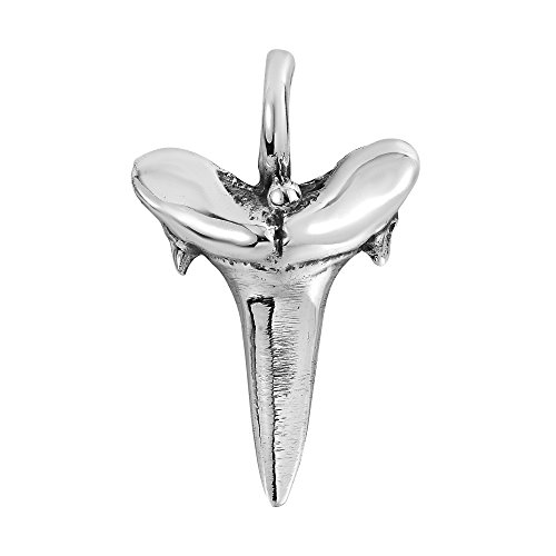 AeraVida Mini Shark Zahn 925 Sterling Silber Anhänger von AeraVida