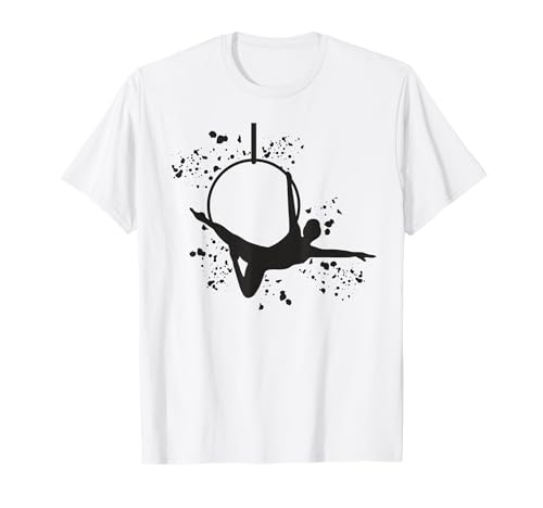Aerialist Colorsplash Aerial Ring Kinder Lyra Aerial Hoop T-Shirt von Aerial Acrobatics Aerial Sports Coaches