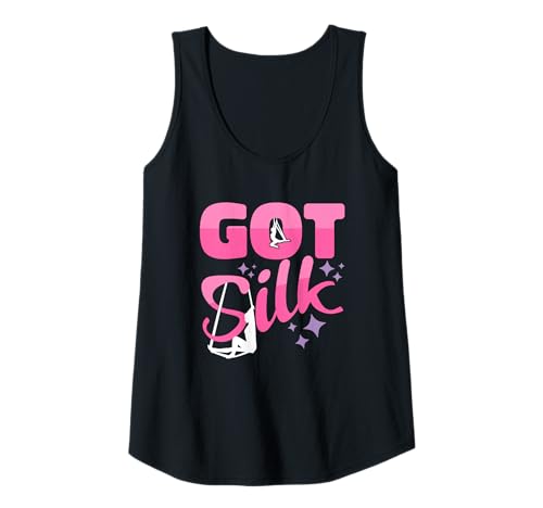 Damen Luftgymnastik - Got Silk - Aerial Silk Dancer Tank Top von Aerial Yoga Gifts for Aerial Silks Gymnasts