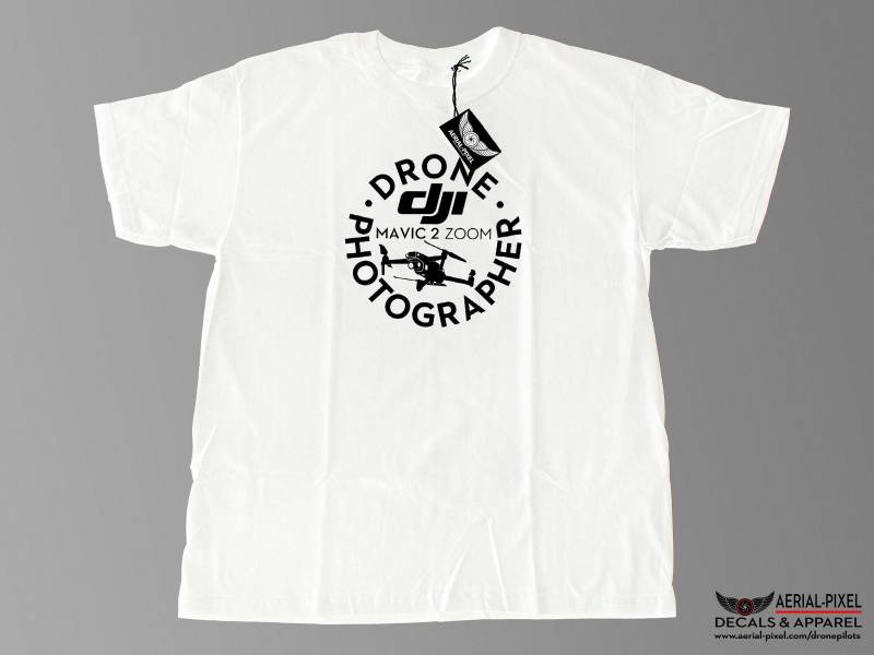 Dji Mavic 2 Zoom Drohnen Fotograf T-Shirt Für Drohnenpiloten Dji Mavic 2 Zoom Drohnen Fotograf T-Shirt Für Drohnenpiloten von AerialPixel